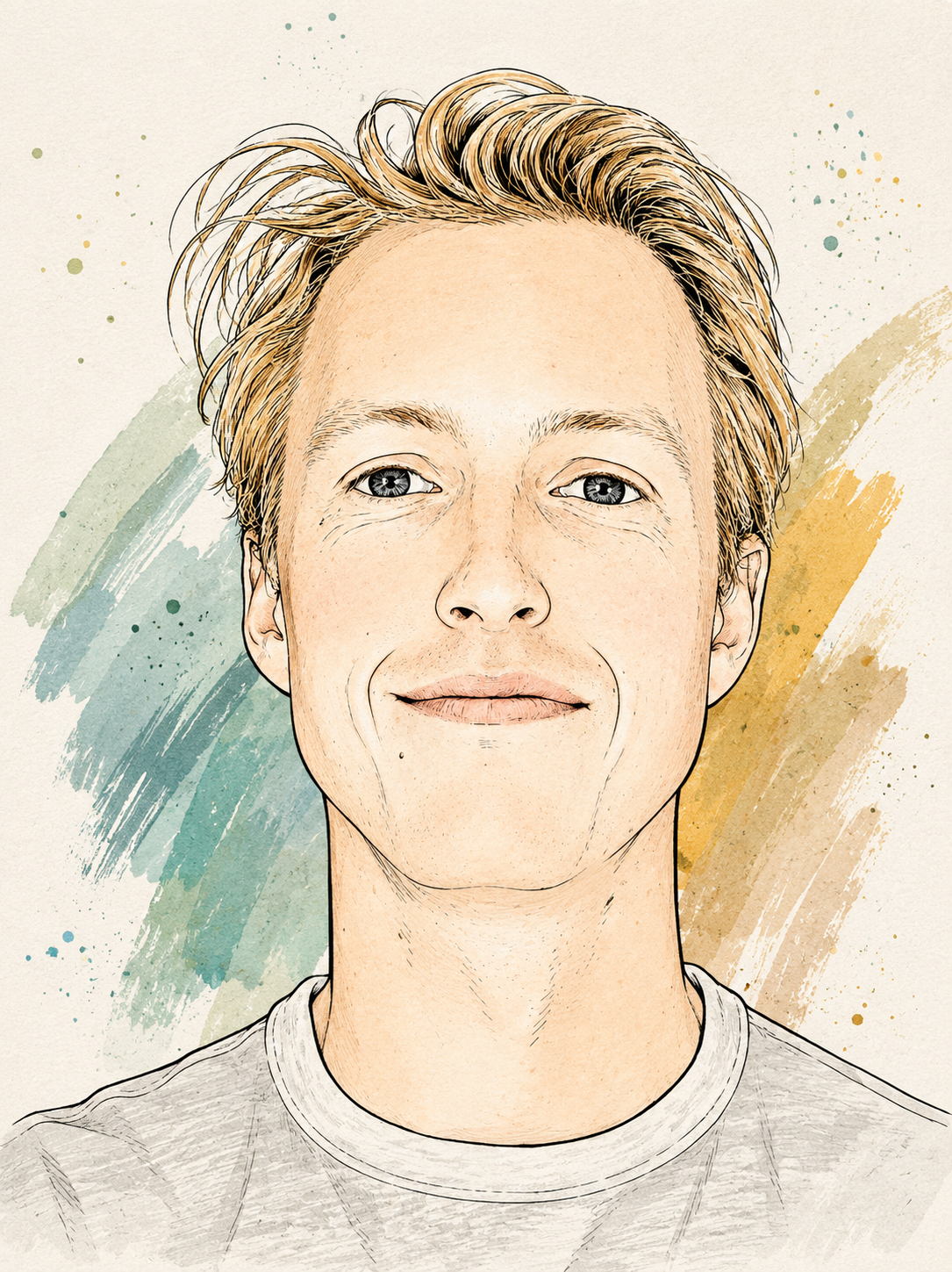 Kees, de tekenaar achter Line
